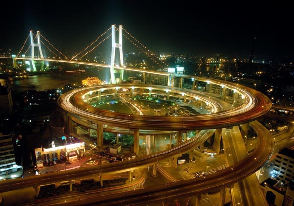 Nanpu Bridge Pictures | China Pictures Nanpu Bridge Pictures | China Pictures