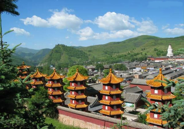 Qingliang Mountain Scenery in Shijiazhuang